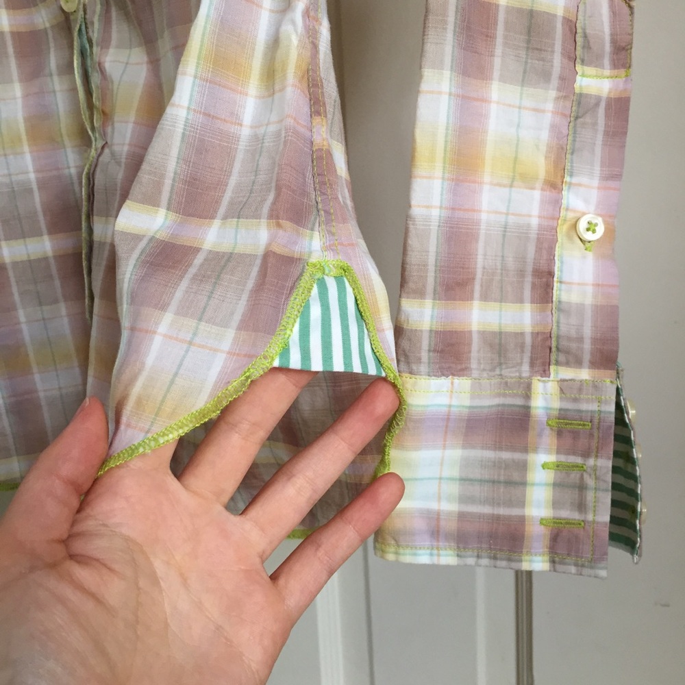 Zimberg Button Down Blouse - Picture 3 of 5